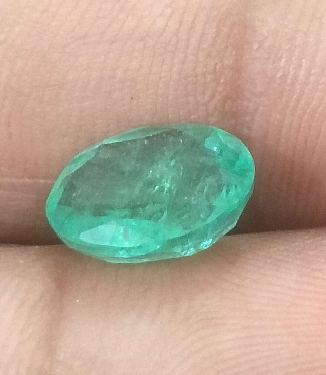 3.29ct Certified Zambian Natural Emerald Stone