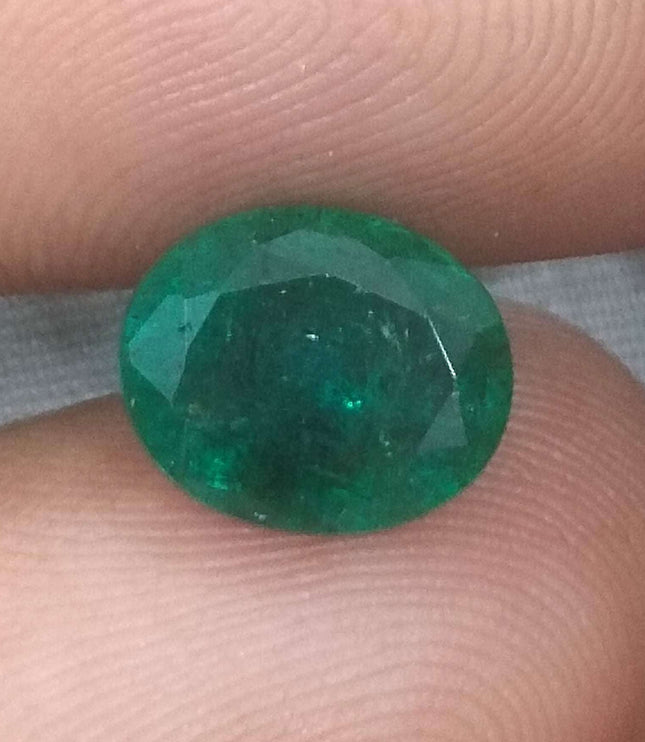 2.32ct Certified Zambian Natural Emerald Stone