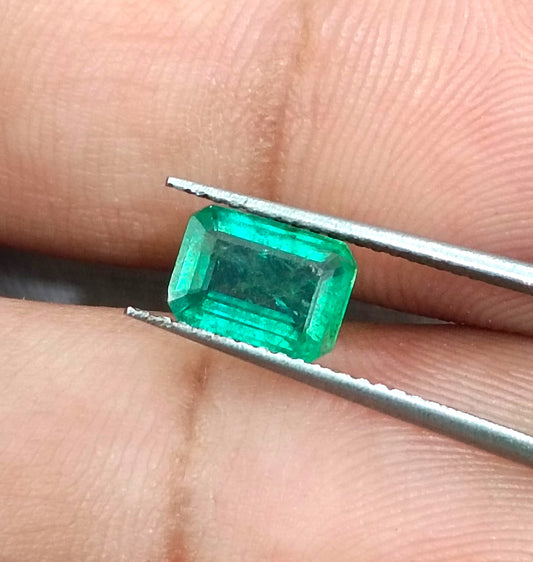 1.12ct Zambian Emerald, 100% Natural Emerald