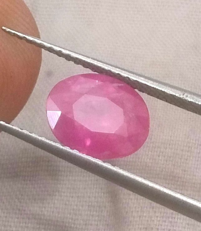 2.22ct Burmese Ruby, Certified Natural Untreated Loose Gemstone