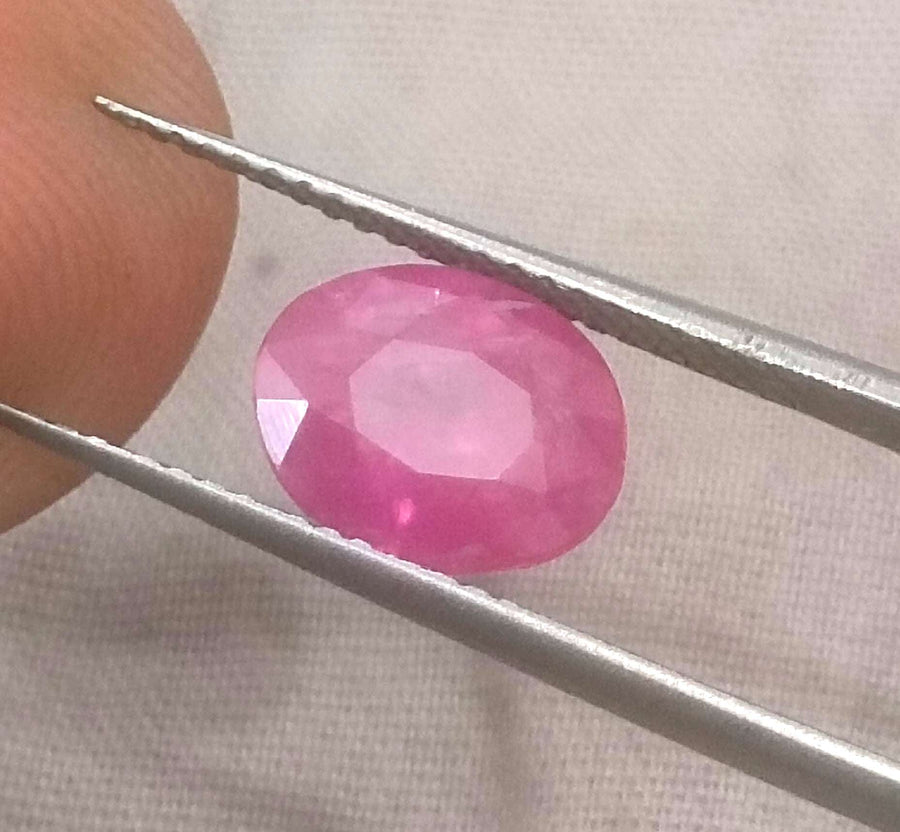 2.22ct Burmese Ruby, Certified Natural Untreated Loose Gemstone