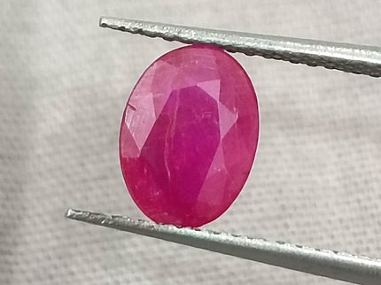GSI Certified 1.33ct Mozambique Ruby, Natural Untreated Gemstone