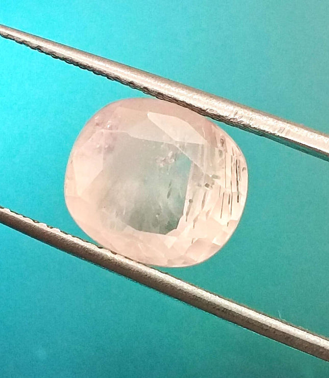 Padparadscha sapphire 5.44ct Certified Natural Unheated Loose Gemstone