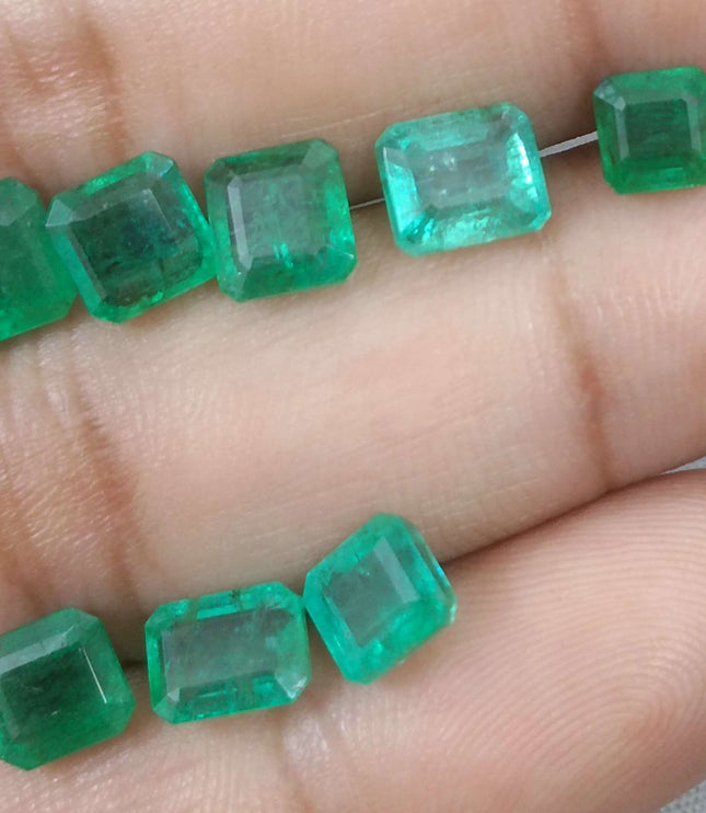 11.37ct Natural Zambian Emerald Parcel.