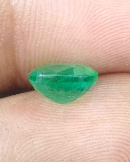 GSI Certified 2.32ct Neon Green Ethiopian Emerald, Natural Gemstone