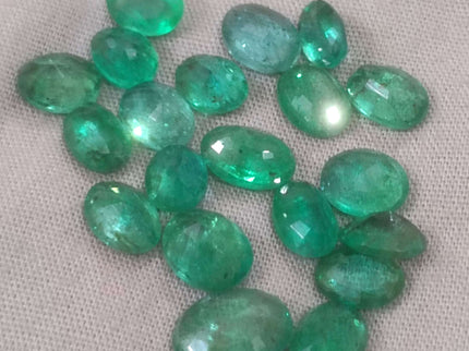 24.31ct Zambian Natural Emerald Parcel.