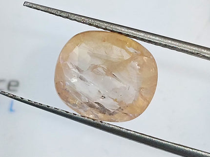 4.63ct Padparadscha Sapphire, Certified Natural Unheated Loose Gemstone