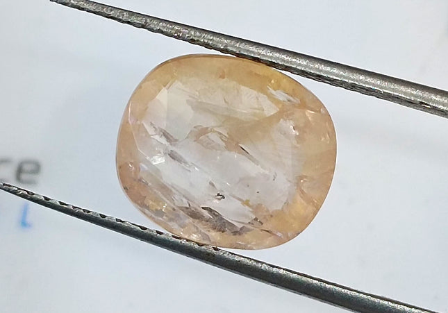 Certified 4.63ct Natural untreated Padparadscha Sapphire
