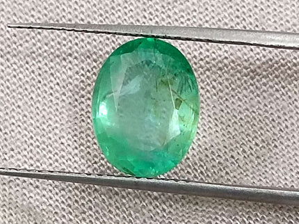 Panjshir Emerald 2.60ct Certified Natural Sea Green Stone