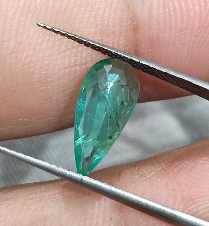 1.44ct Zambian Emerald, 100% Natural Earth mined Gem