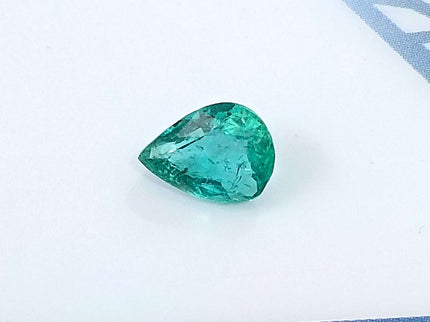 Certified 1.15ct Zambian Natural Emerald