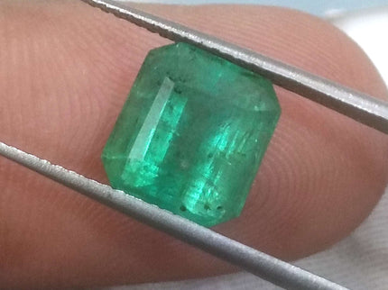 3.52ct Certified Zambian Natural Emerald Stone