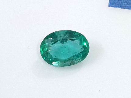 Certified 1.44ct Natural Zambian Emerald