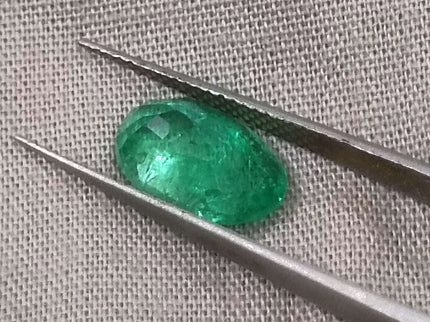 2.57ct Certified Natural Zambian Emerald