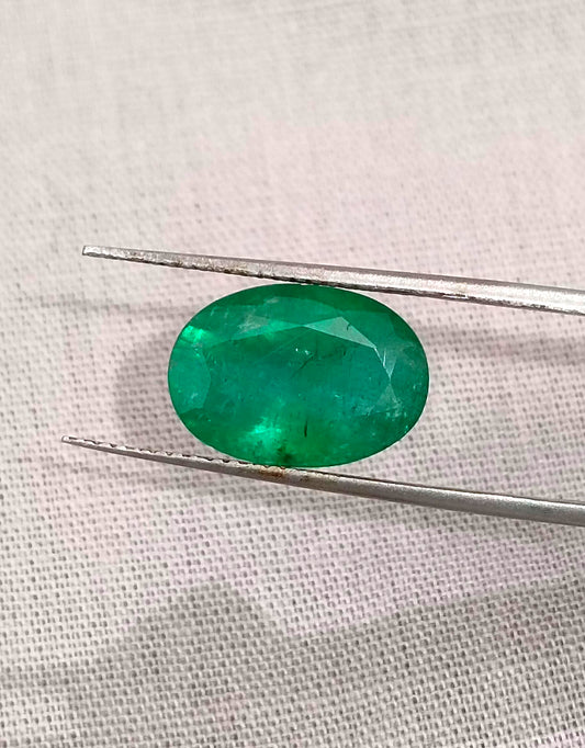 4.23ct Pakistan Emerald, 100% Natural Earth Mined Gemstone