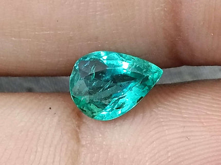 Certified 1.15ct Zambian Natural Emerald
