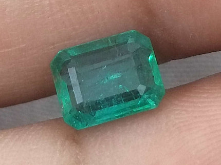Zambian Emerald 1.39ct Natural Medium Green Loose Gemstone