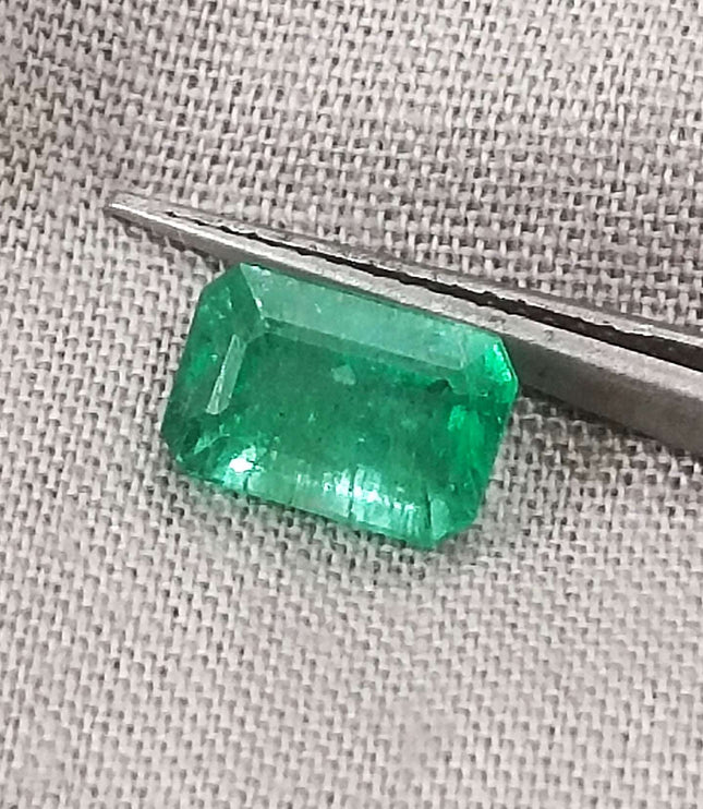 1.81ct Certified Zambian Natural Emerald
