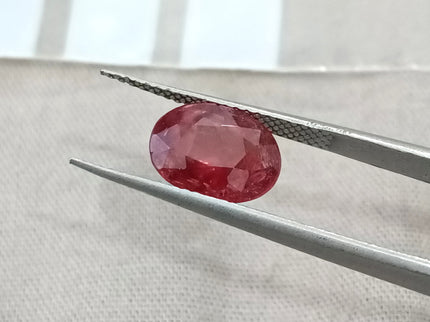2.53ct Natural Unheated Ruby SGL Certified Mozambique