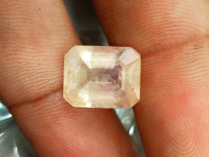 Padparadscha Sapphire 7.96ct Natural Sri Lanka Origin Pinkish Orange Unheated Loose Gemstone