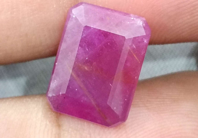 Large 10.81ct Natural African Ruby Unheated Loose Gemstone