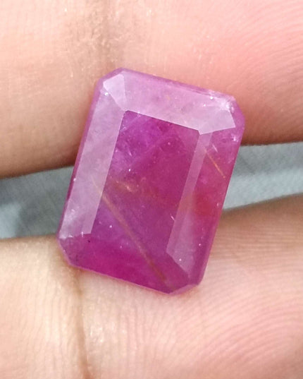 Large 10.81ct Natural African Ruby Unheated Loose Gemstone