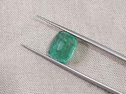 2.95ct Cushion cut Zambian Emerald Natural Cushion Cut Gemstone