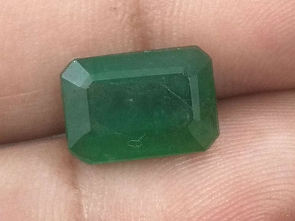 Zambian Emerald 5.29ct Natural Deep Green stone