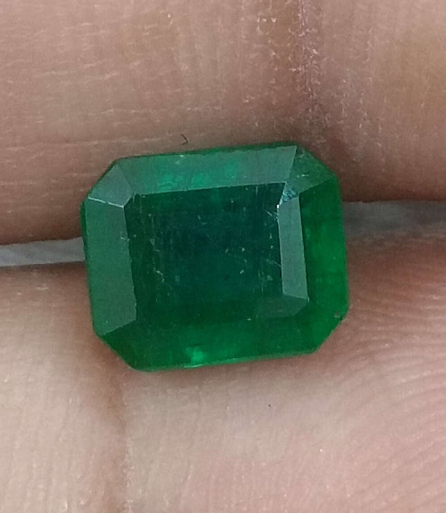 1.89ct Certified Zambian Natural Emerald