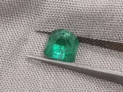 1.46ct Certified Zambian Natural Emerald Stone