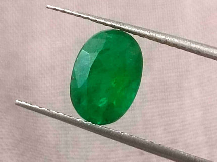 1.72ct Certified Natural Zambian Emerald.