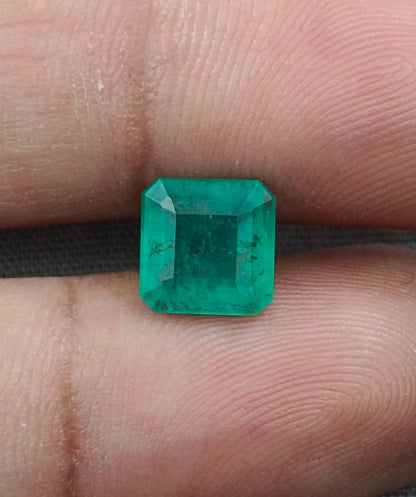 2.45ct Zambian Emerald, 100% Natural Earth Mined Gemstone