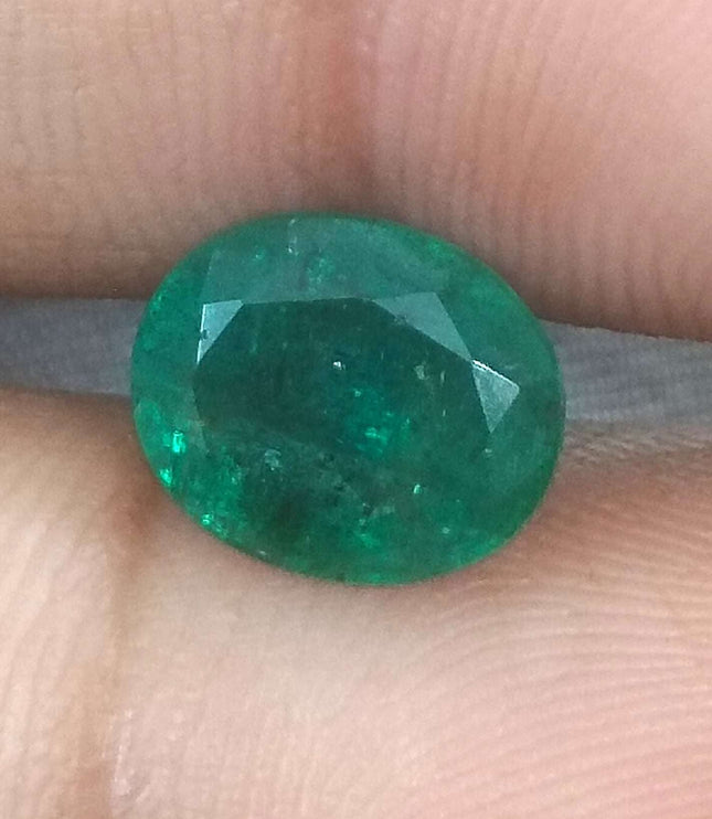 2.32ct Certified Zambian Natural Emerald Stone