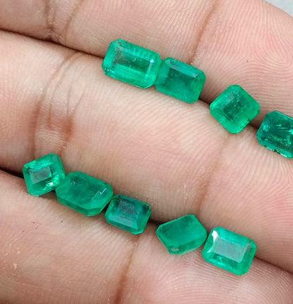 10.80ct Zambian Emerald Parcel, 100% Natural Gemstone