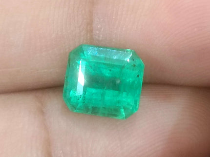 3.52ct Certified Zambian Natural Emerald Stone