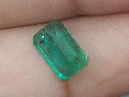 Natural Emerald 1.84ct Certified Zambian Origin Loose Gemstone
