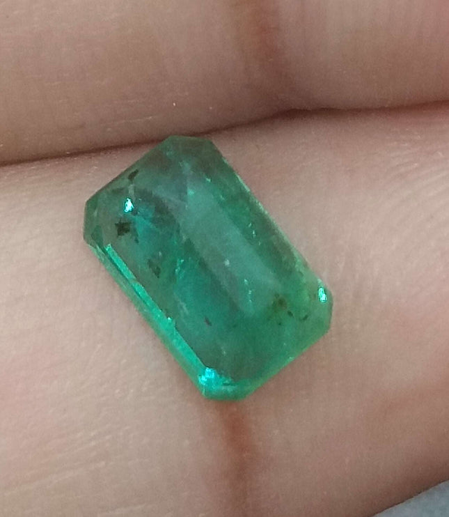 Natural Emerald 1.84ct Certified Zambian Origin Loose Gemstone
