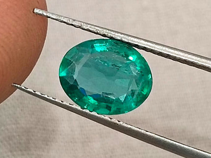 1.70ct Certified  Natural Zambian Emerald Stone