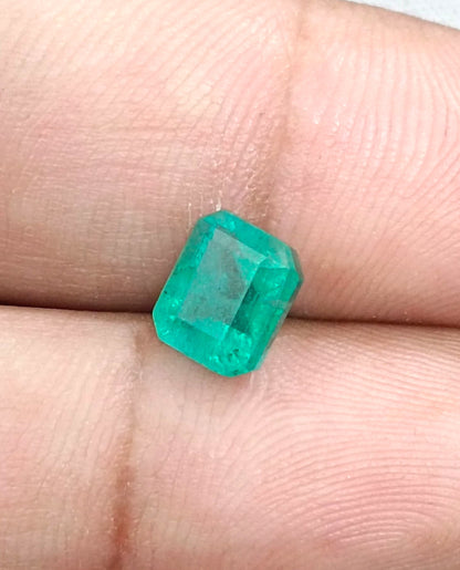 2.03ct Zambian Emerald, 100% Natural Earth Mined Gemstone