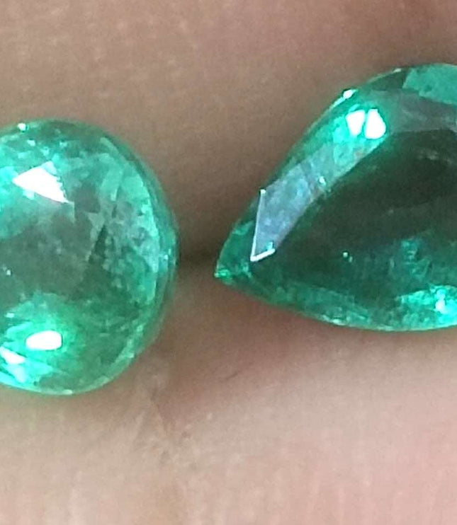 4.10ct Zambian Natural Emerald Parcel