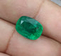 5.49ct Alpine Green Emerald, Natural Gemstone - SMSGEMS 