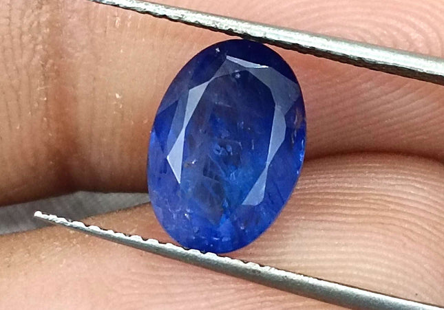 4.01ct Royal blue sapphire Sri Lanka origin natural only heated loose gemstone