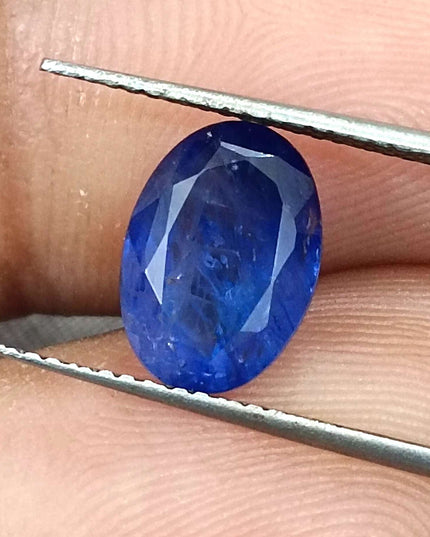 4.01ct Royal blue sapphire Sri Lanka origin natural only heated loose gemstone