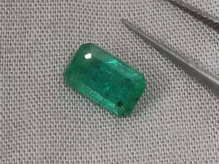 Natural Emerald 1.84ct Certified Zambian Origin Loose Gemstone