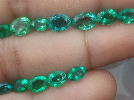 8.40ct Zambian Natural Emerald Parcel