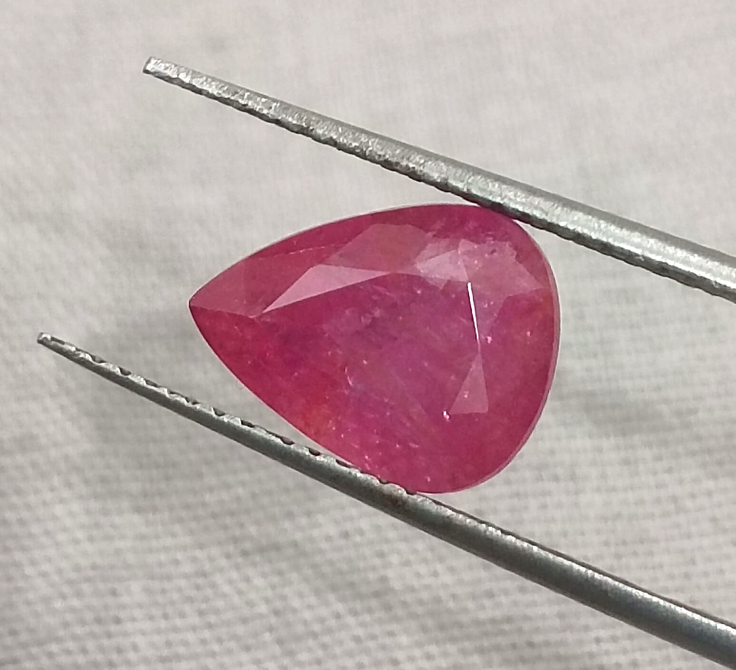 GSI Certified 4.12ct Mozambique Ruby, Natural Untreated Gemstone