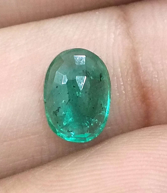 1.87ct Certified Natural Zambian Emerald.