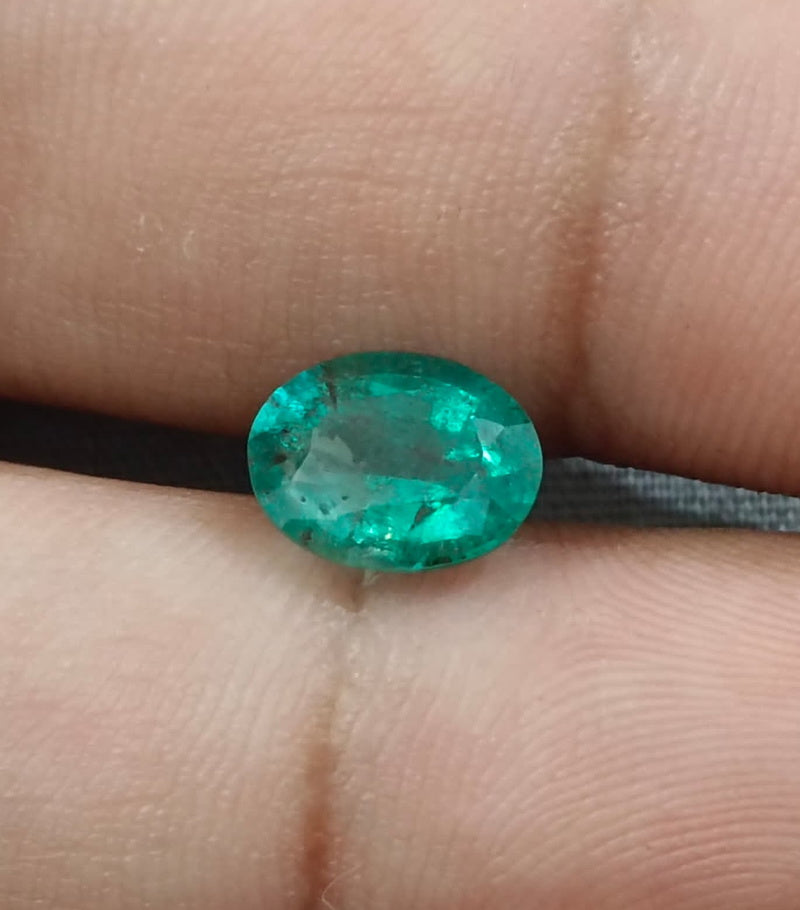 1.84ct Zambian Emerald, 100% Natural Earth Mined Gemstone