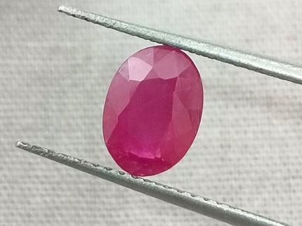 GSI Certified 1.32ct Mozambique Ruby, Natural Untreated