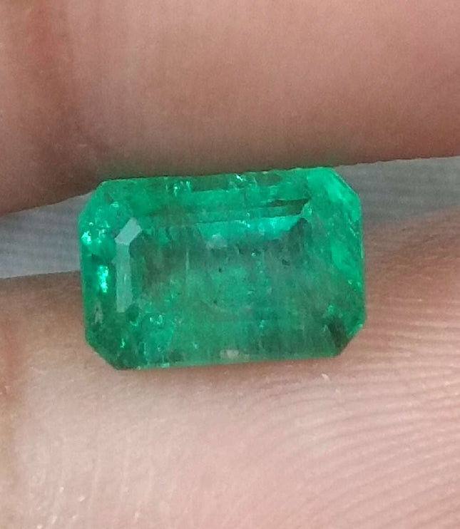 1.81ct Certified Zambian Natural Emerald